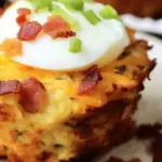 Loaded Bacon and Egg Hash Brown Muffins