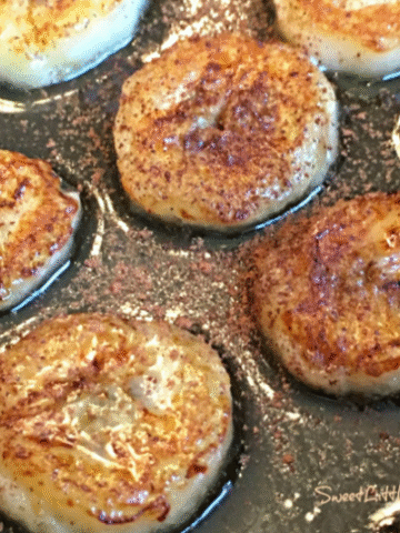 Pan Fried Honey & Cinnamon Bananas