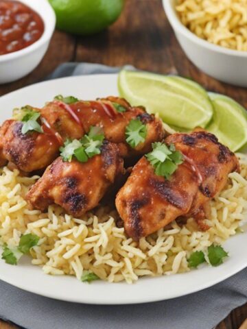Homemade pollo loco