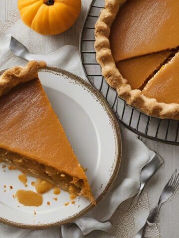 SQUASH PIE AND SOUTHERN SWEET POTATO PIE