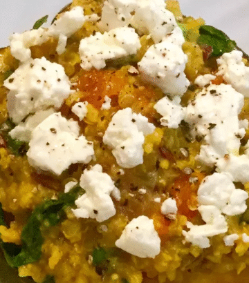 Curried Stuffed Acorn Squash