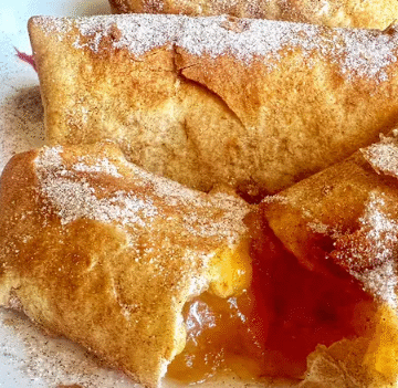 Easy Fruit Burritos
