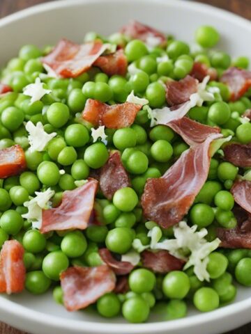 Summer Bacon Pea Salad