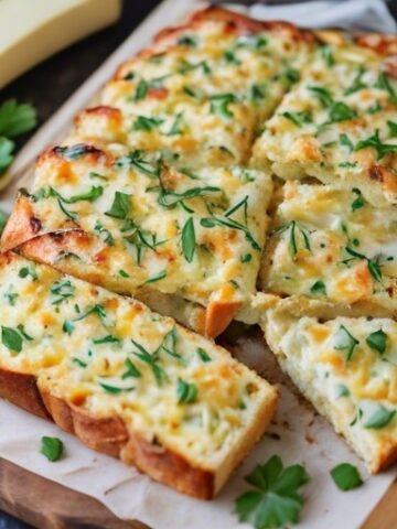 Copycat North Woods Inn Garlic Cheese Bread