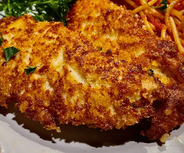 Crusted Chicken Romano
