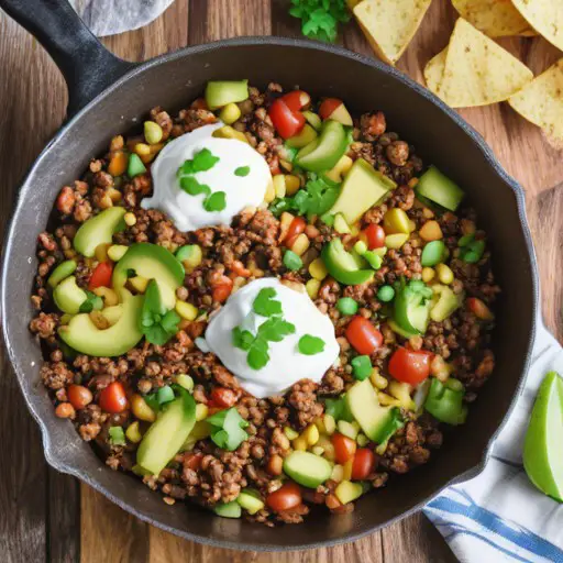 Tex-Mex Ground Beef and Potato Skillet – Findatorr