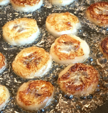 Pan “Fried” Honey & Cinnamon Bananas (Easy)