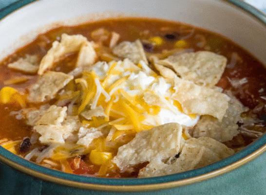 8-Can Chicken Taco Soup