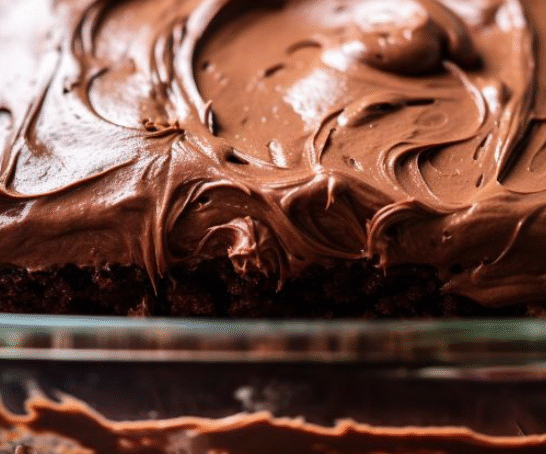 Easy Chocolate Mayonnaise Cake