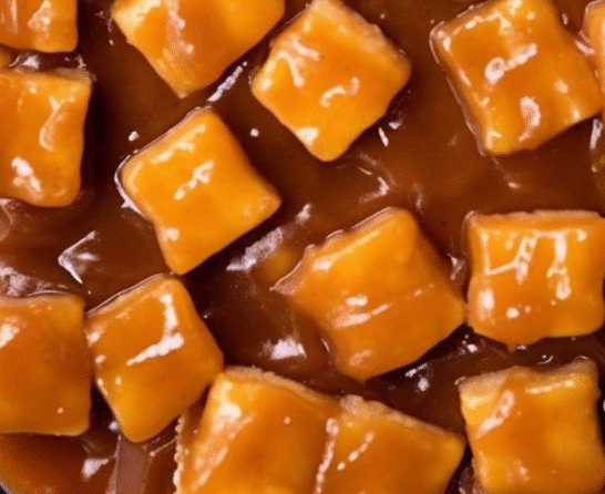 5-Ingredient Caramel Apple Dump Cake