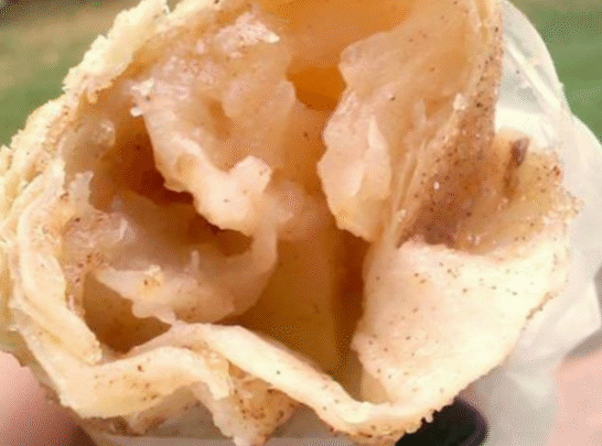 Baked Apple Pie Tortilla Rolls