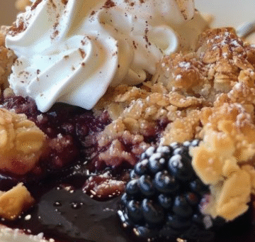 Blackberry Crumble