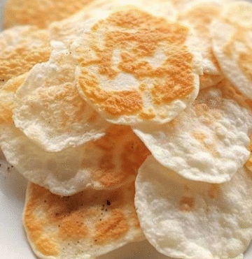 Microwave Cottage Cheese Chips Recipe