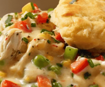 Biscuit Chicken Pot Pie