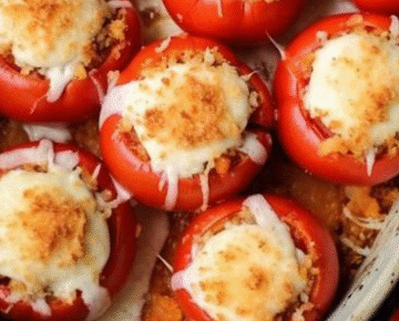 Cheese Stuffed Tomatoes
