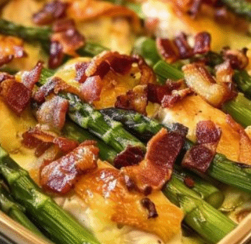 Bacon Chicken Potato Casserole