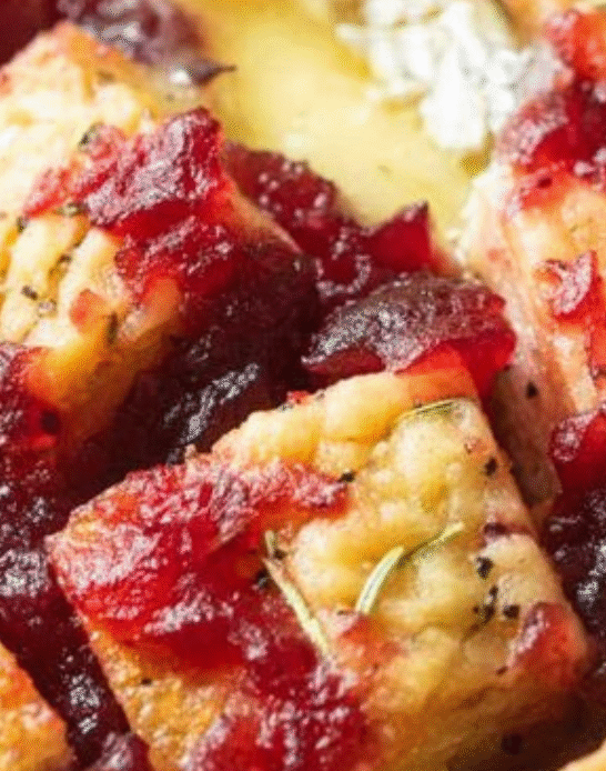 Cranberry Brie Pull-Apart Bread Recipe