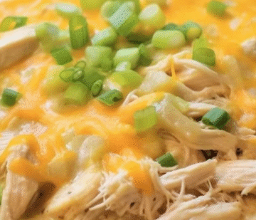 Slow Cooker Green Chile Chicken Casserole