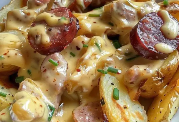 Cheesy Ranch Potatoes and Smoked Sausage – Findatorr