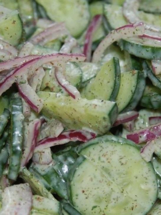 Creamy Cucumber Salad