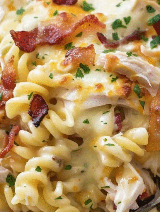 Chicken Bacon Ranch Pasta