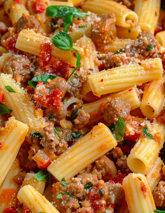 Italian Sausage Pasta