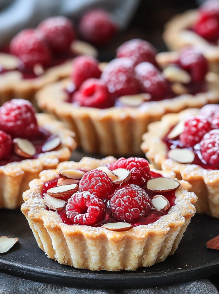 Mini Raspberry Almond Tarts – Findatorr