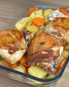Irresistible Chicken with Potatoes