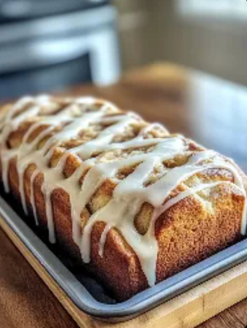 Cinnamon Roll Quick Bread