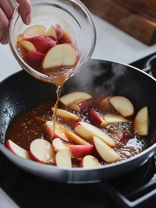 Caramelized Apples in a Spiced Sauce