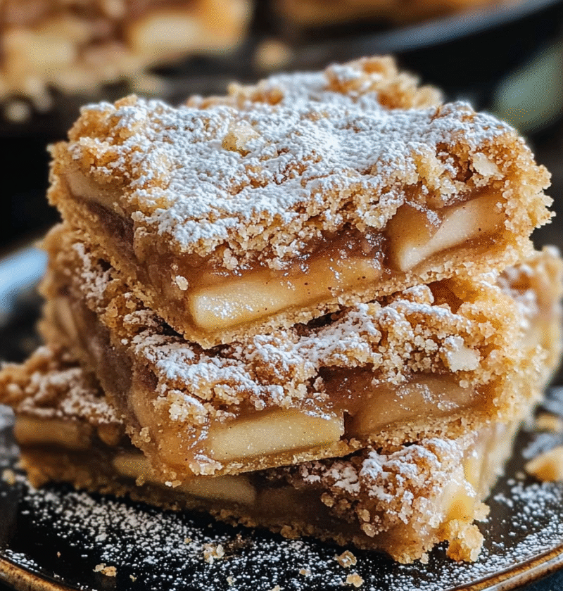Flaky Apple Pie Bars