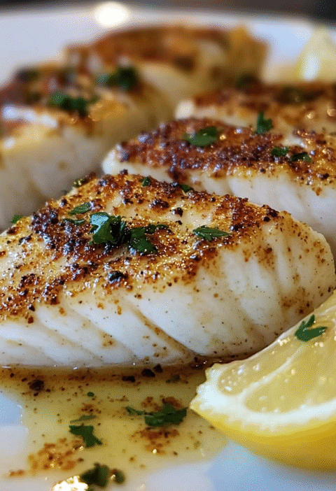 Lemon Butter Fish Fillet