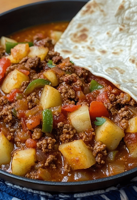 Hearty Picadillo with Potatoes