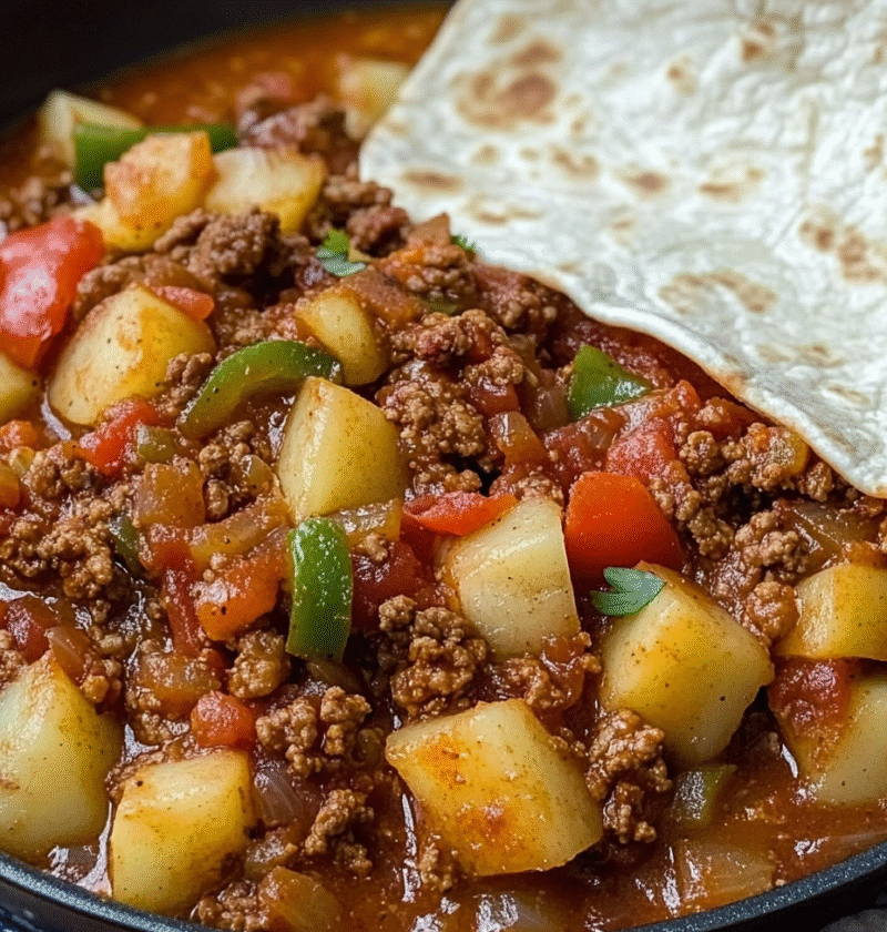 Hearty Picadillo with Potatoes Hearty Picadillo with Potatoes