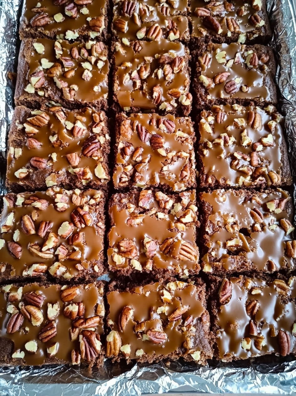 Turtle Caramel Cake Recipe