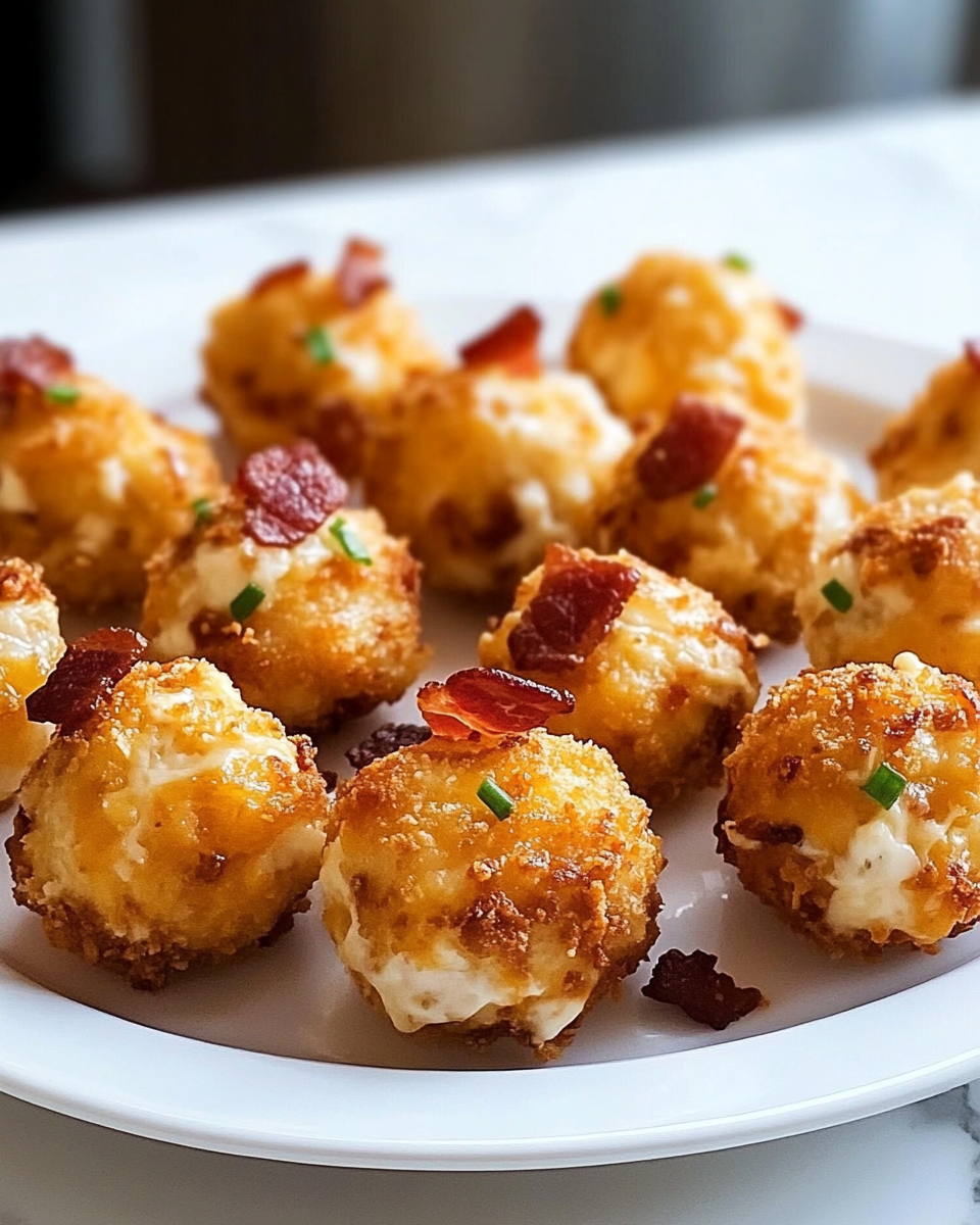 Carb bacon cheddar mini cheese balls