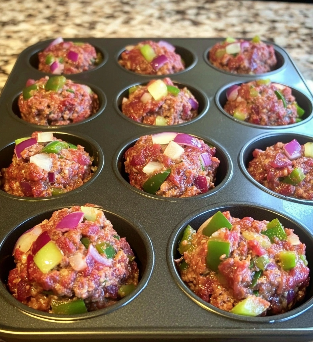 Mini Meatloaf Muffins