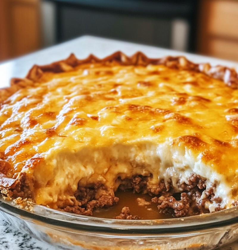 Pioneer Woman Cheeseburger Pie