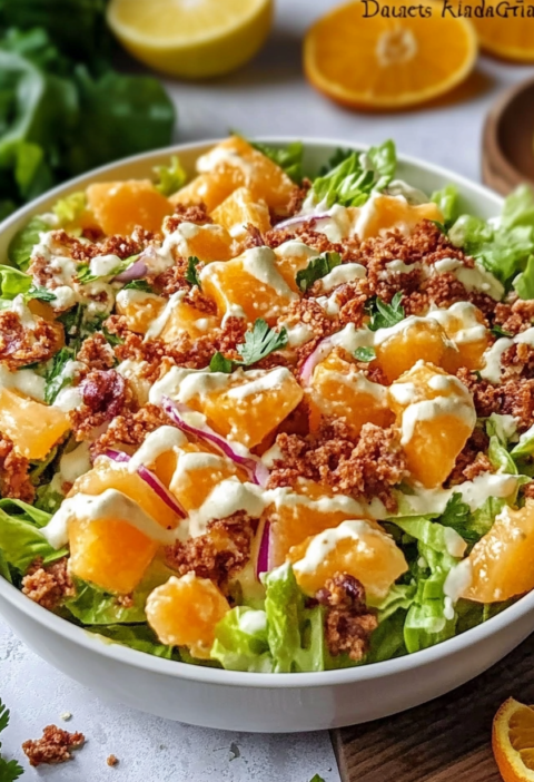Orange Dreamsicle Salad