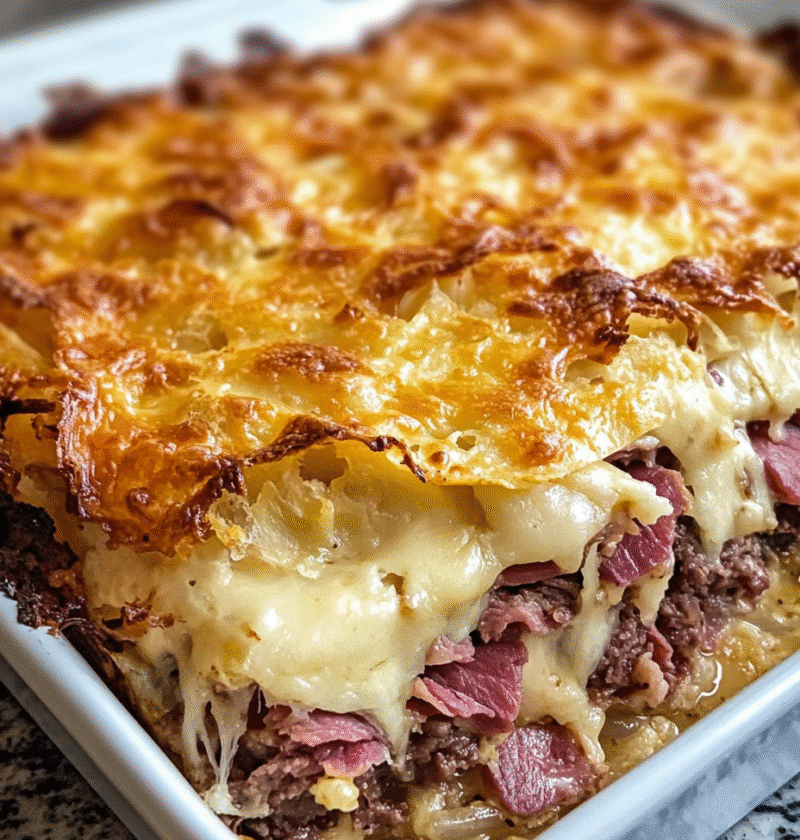 Delicious Reuben Bake