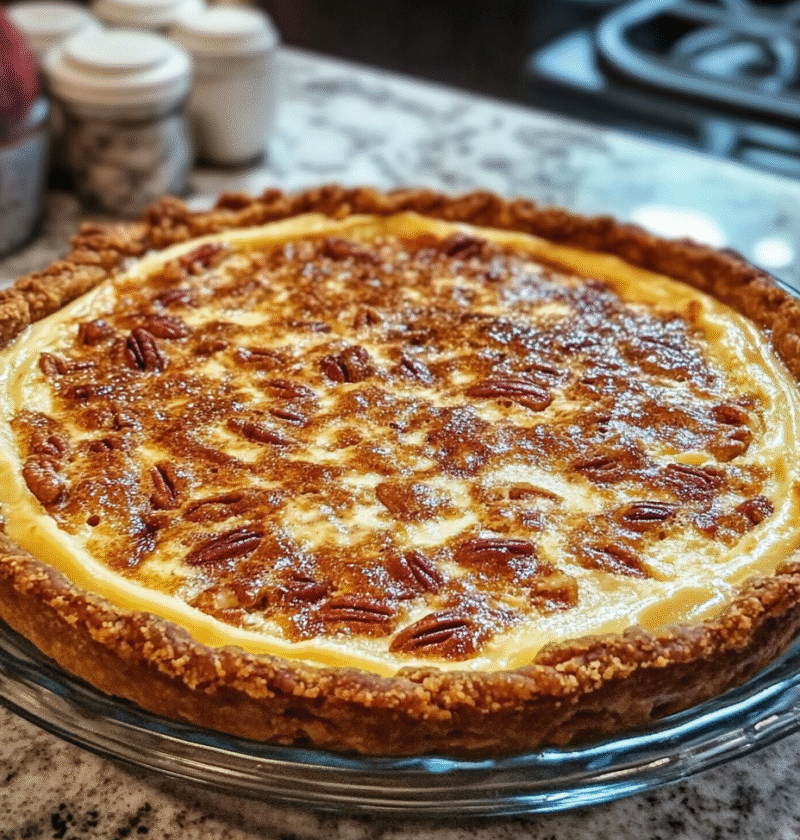 Pecan Cheesecake Pie Pecan Cheesecake Pie