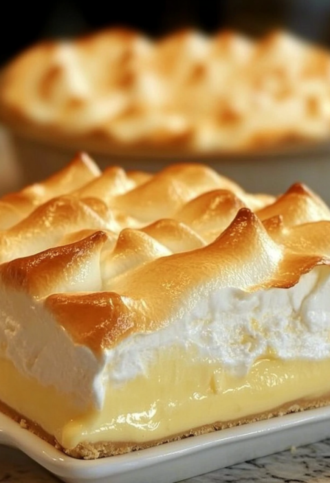 Zesty Lemon Meringue Cream Pie: A Delightful Citrus Treat!
