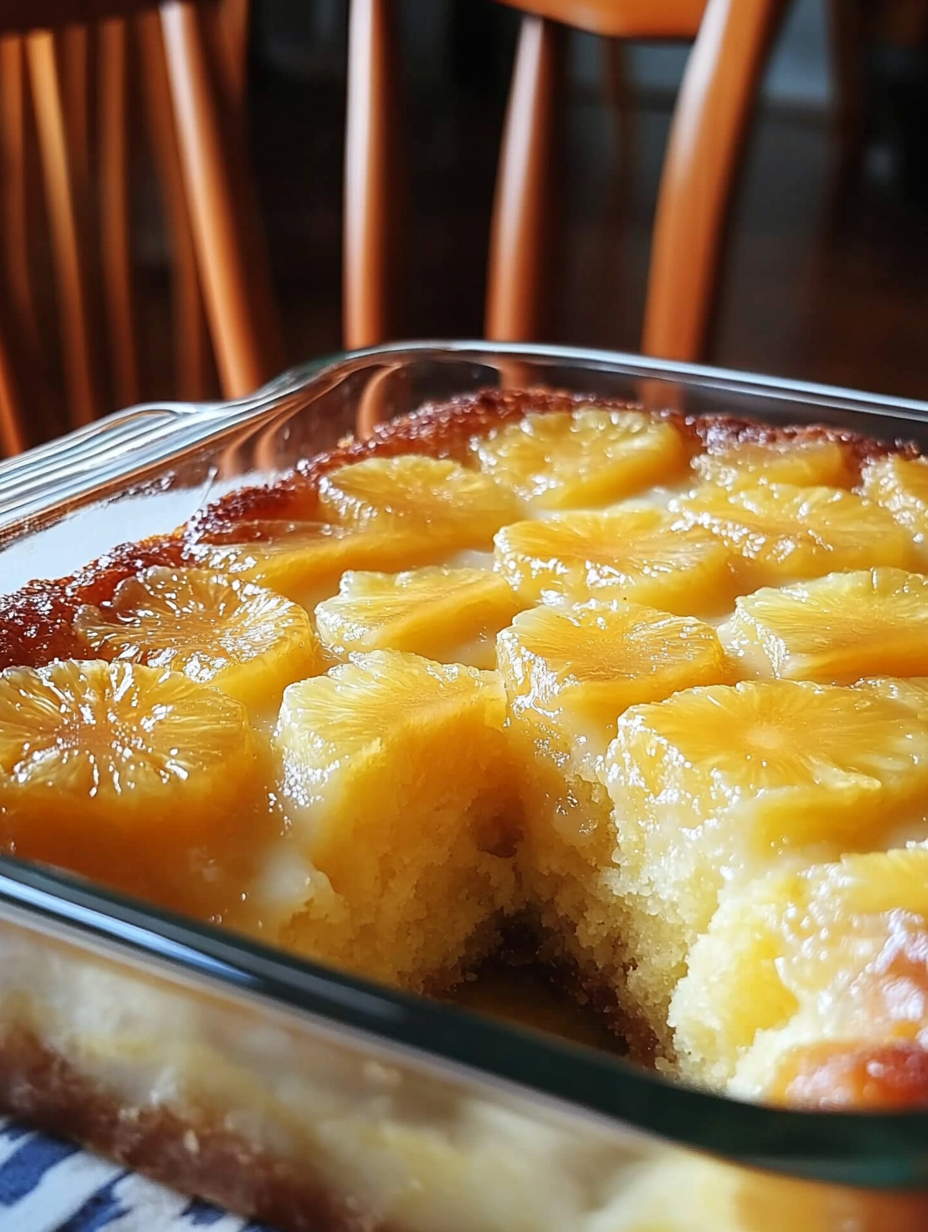 Juicy Pineapple Heaven Cake