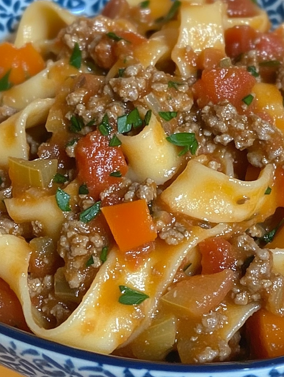Italian Drunken Noodles