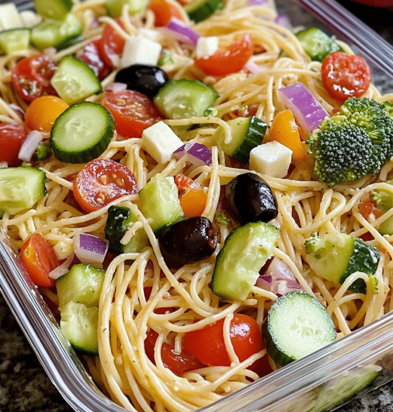 CALIFORNIA SPAGHETTI SALAD