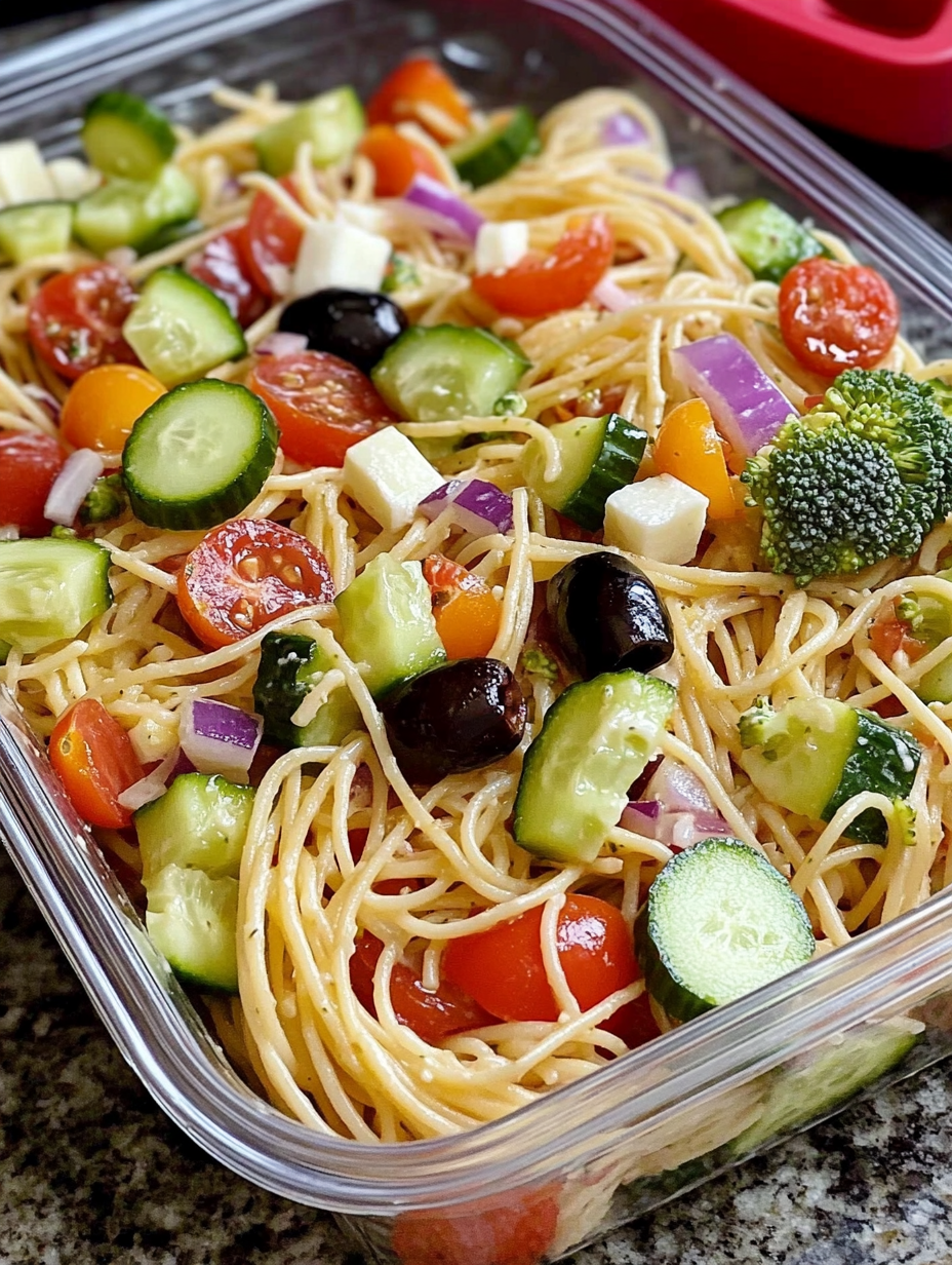 CALIFORNIA SPAGHETTI SALAD