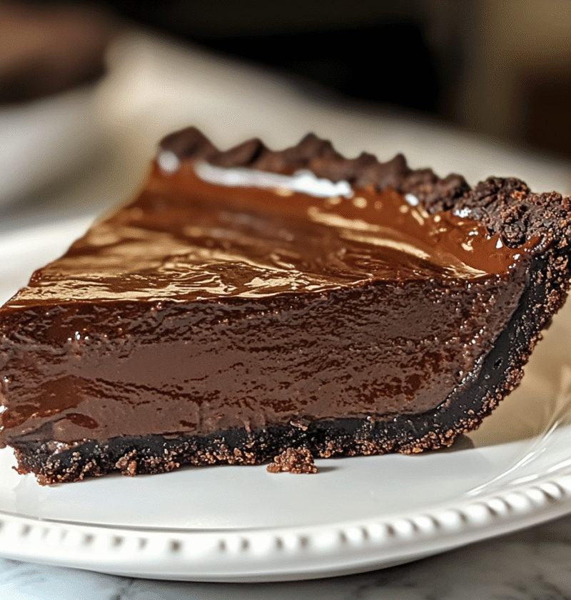 Gooey Brownie Pie