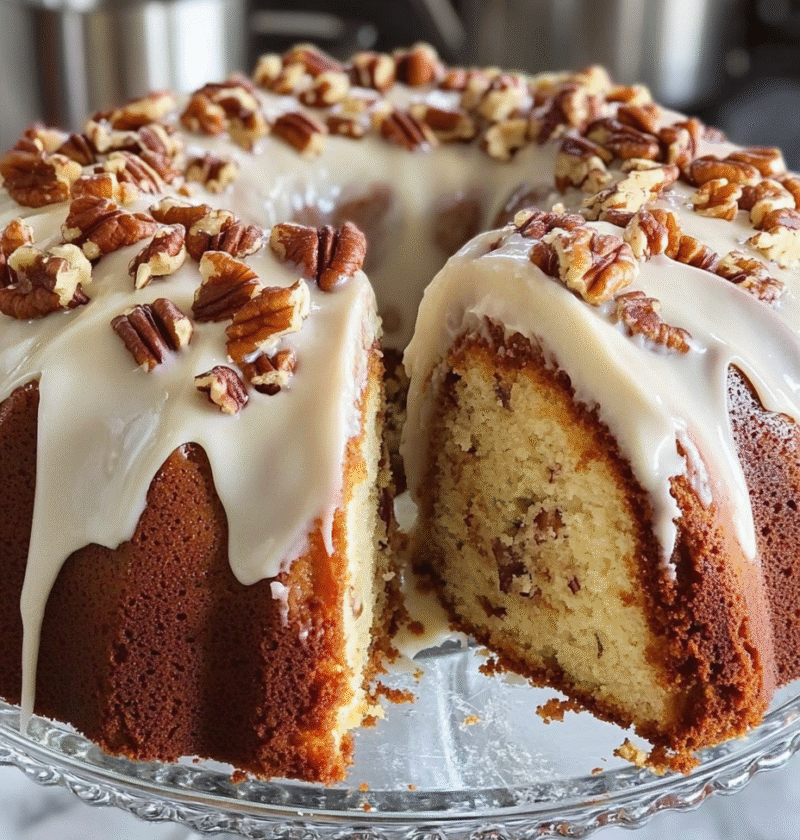 Butter Pecan Pound Cake
