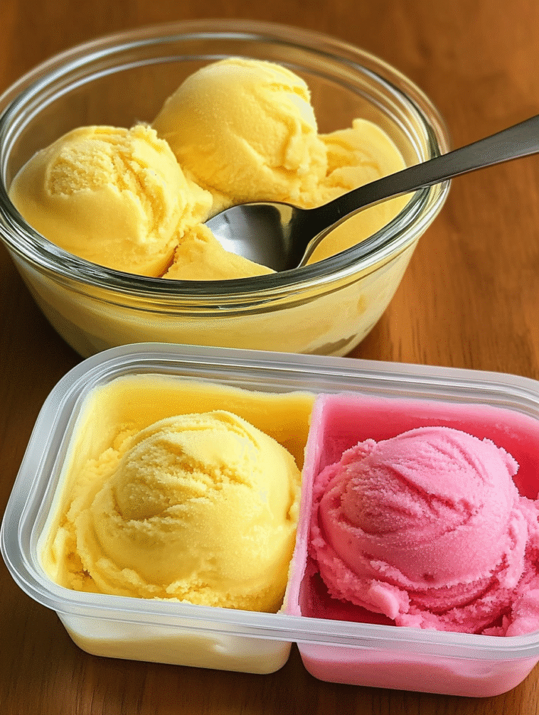 Homemade Creamy Ice Cream (No Machine, Just 3 Steps!)