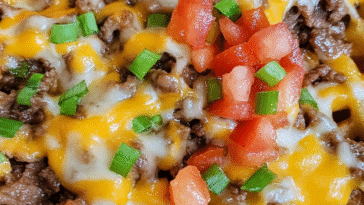Cheesesteak Taco Fries